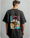 Vegeta Oversized T-Shirt – Black