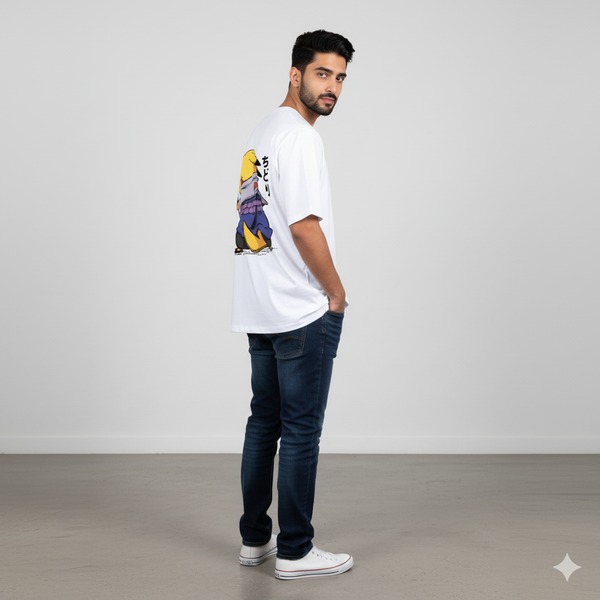 Pikachu Oversized T-Shirt – White