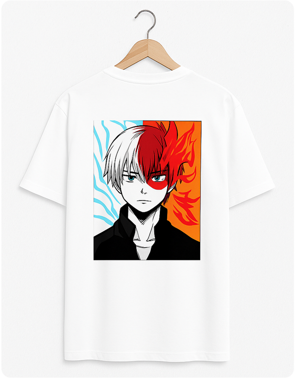 Shoto Todoroki Oversized T-Shirt – White