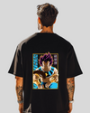 Vegeta Oversized T-Shirt – Black