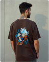 Oversized Goku Tee – Coffee Edition