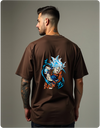 Oversized Goku Tee – Coffee Edition