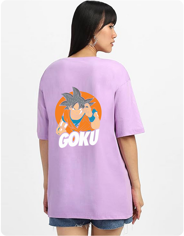 Goku Oversized T-Shirt – Lavender