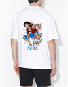 Luffy Oversized T-Shirt – White