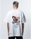 Luffy Oversized T-Shirt – White