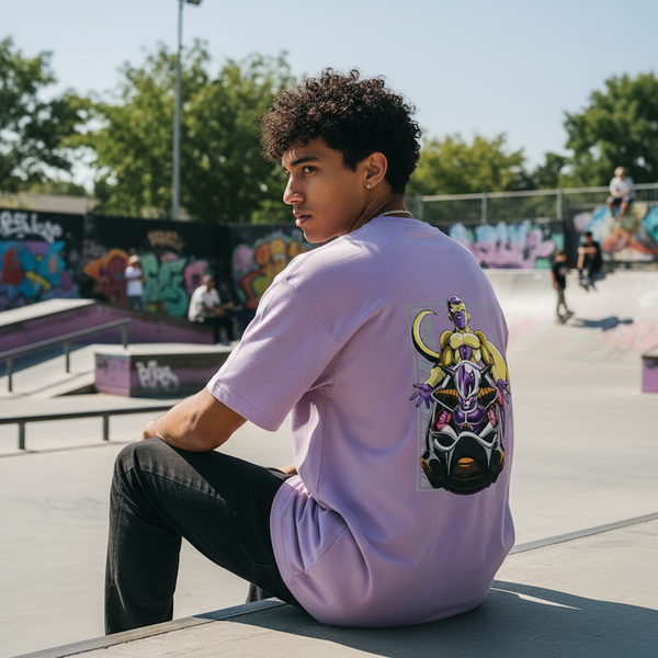 Frieza Oversized T-Shirt – Lavender