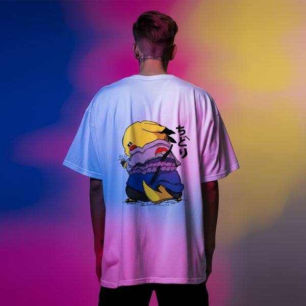 Pikachu Oversized T-Shirt – White