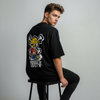 Luffy Oversized T-Shirt – Black