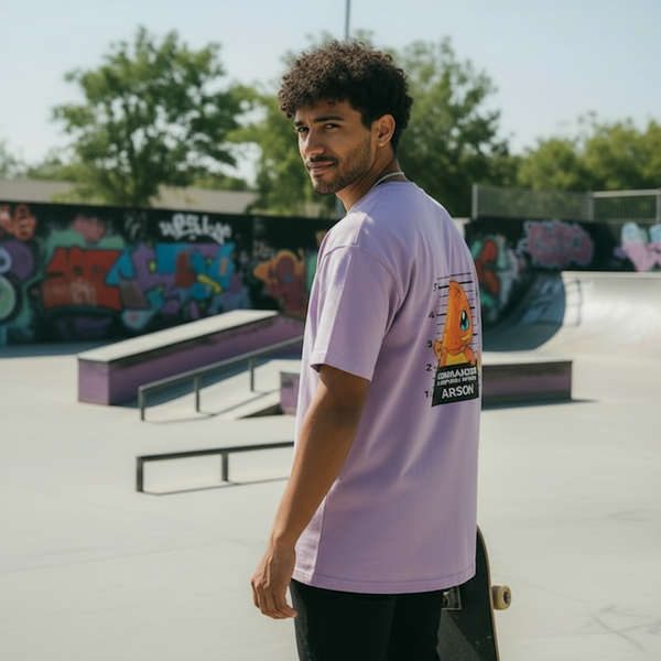 Charmander Oversized T-Shirt – Lavender