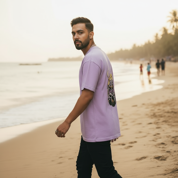 Frieza Oversized T-Shirt – Lavender