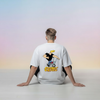 Johnny Bravo Oversized T-Shirt – White