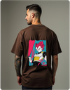 Oversized Vegeta Tee – Coffee Edition