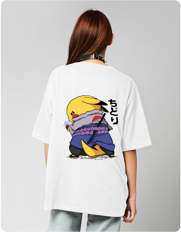 Pikachu Oversized T-Shirt – White