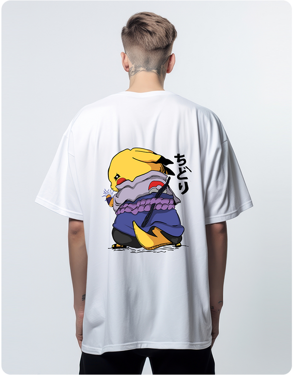 Pikachu Oversized T-Shirt – White