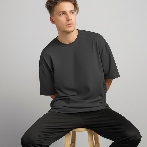 Vegeta Oversized T-Shirt – Black