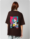 Oversized Vegeta Tee – Coffee Edition